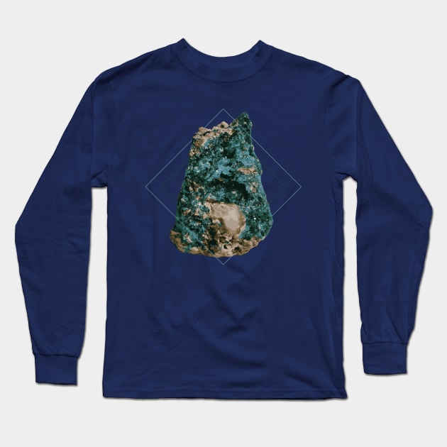 Dioptas Gemstone Long Sleeve T-Shirt by Xilie